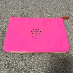 Kate spade live color fully pouch